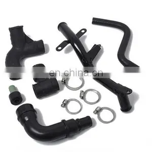 Engine Crankcase Breather Vent Hose Pipe Set For VW Passat B5 for AUDI A4 A6 1.8T 06B103213G 035103245G 058 103 221E thumbnail-1
