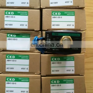 CKD Solenoid Valve AG41-03-3 thumbnail-3