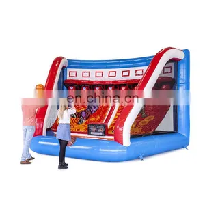 China Fun Inflatable Basketball Game Hoop Shooting Bouncer For Sale thumbnail-1
