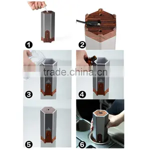 Mini HEPA Portable Ozonizer Car Air Purifier for Car thumbnail-5