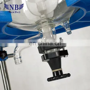 Vacuum Distillation Jacket Heating Glass Reactor Vessel 20l for Sale thumbnail-2