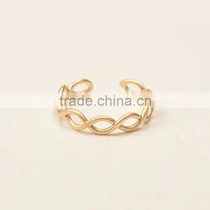 2016 Popular Fancy Artificial Finger Rings for Girls 925 Silver Full Finger Rings thumbnail-3