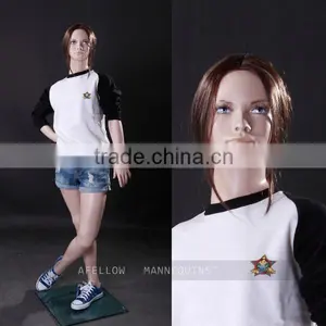 Wholesale Girls Mannequin Fiberglass Children Mannequin Realist Kids Dummy Manikin SK04 thumbnail-1