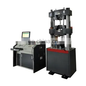 Customized Laptop 100ton 200ton 600kn Electronic Universal Tensile Testing Machine Tension Clamps thumbnail-1