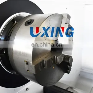 China Flat Bed High Precision Efficient CK6165E Heavy Duty CNC Lathe Metal Processing Turning Center Machine thumbnail-4