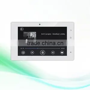 Wifi Audio System Home Automation Touch Screen Digital Background Music Controller/Remote Controller thumbnail-1