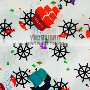 T90/C10 Sailing Boat Printed Fabric Tc Shirt Fabric thumbnail-3