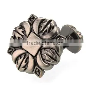 Men's Cufflinks New Anti-silver Cuff Lins for Shirt 22mm M3538 thumbnail-2
