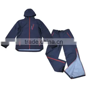 Men's Hoodie 100% Polyester Rain Gear Suit thumbnail-1