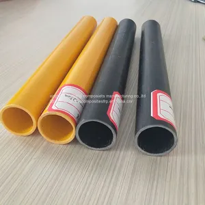 Hollow Pultruded Round Tube Pultruded Fiberglass Round Tube thumbnail-1