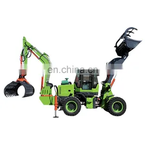 Multifunction Backhoe Front End Loader Compact Backhoe Loader and Backhoe thumbnail-1