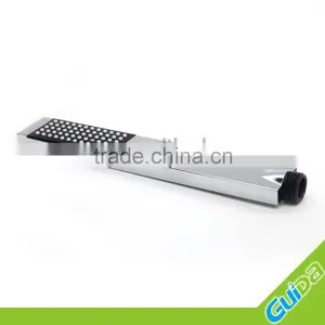 Brass Square Hand Held Shower Head Chrome Finish thumbnail-1