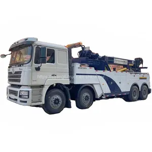 Shacman F3000 8x4 12 Wheel 30ton Rotator Rescue Wrecker Truck thumbnail-1