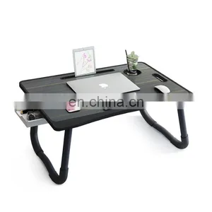 Cheap Price Homework Help Adjustable Portable Wood Folding Foldable Computer Bed Laptop Table for Bed thumbnail-1