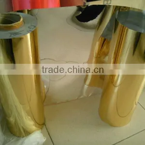 Golden Color Metallized PVC Rigid Film thumbnail-3
