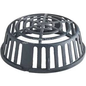 Large Sump 15 Inches Cast Iron Roof Drain With 8 Inch No-Hub Outlet for Roof Drainage thumbnail-2