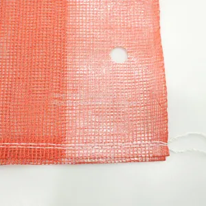 Leno Mesh Bag With Printed Label For Garlic With UV Treated And Color File thumbnail-2