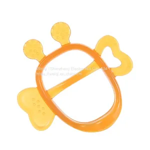 Wholesale Animal Baby Teething Toys Silicone Bee Teether BPA Free by Weiqi thumbnail-1