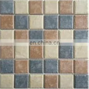 48x48mm Mosaic Swimming Pool Floor Tile Rustic Matt Surface thumbnail-3