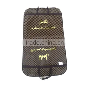 2016 Cheap Non-woven Suit Cover Bag With Handle and Plastic Window thumbnail-4