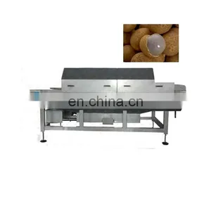 Longan Fruit Peeling and Pitting Machinery Lychee Fruit Peeler and Seeds Core Removing Equipment Litchi Juice Processing Line thumbnail-1