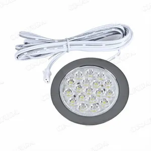 Under Cabinet Lights 6 Pack, Bawoo LED Puck Lights Remote Control, 4000K Natural Warm White Brightness Dimmable Battery Powered Touch Closet Cupboard Kitchen Wardrobe Lights thumbnail-1