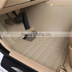 Fitted Car Mats, Waterproof Floor Mats, All Weather Floor Mats Beige Color thumbnail-3