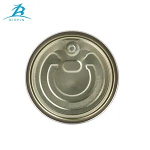 Hot Sale 300# 73mm Tinplate Easy Open End Cover Can Lid for Canned Food Packing Can thumbnail-1