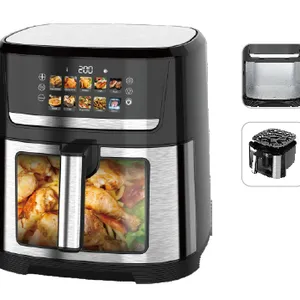 Air Fryer Independent Dual Knob Multifunctional（Wechat:13510231336） thumbnail-1