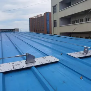 Safety Lifeline for Metal Roof Type Solar Installation Conforms to EN795 Standard thumbnail-3