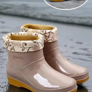 Women's Waterproof Rain Boots thumbnail-2