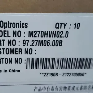 M270HVN02.0 AUO 27-inch LCD Display Panel, Industrial Computer, All-in-one Unit, Kaixian Touch Display, Medical Display, Queue Number Pick-up Machine thumbnail-1