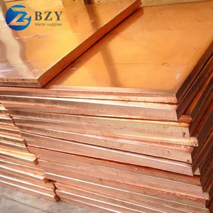 High Quality Cheap Price 1.5mm Copper Sheet Plate Sheet C11000 T2 Pure Copper Sheet thumbnail-1