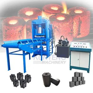 Charcoal Powder Briquette Machinery Shisha Charcoal Briquette Machine Carbon Briquette Machine Hydraulic EPC thumbnail-1