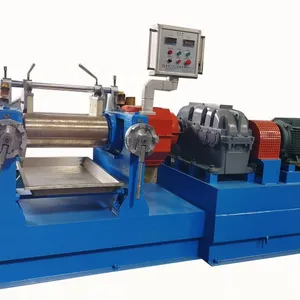 High Capacity Two Roll Open Mixing Mixer Machine for Truck and Bus Tire Compound Preparation thumbnail-4