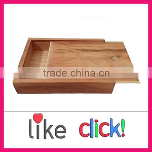 Wooden Box Sliding Lid, Sliding Lid Wooden Gift Box Supplier's Choice thumbnail-3