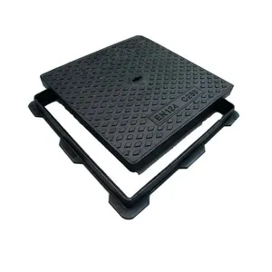 Iron Manhole Cover Gasket/Road Facilities Durable Parking Safety Round Customized Size thumbnail-3