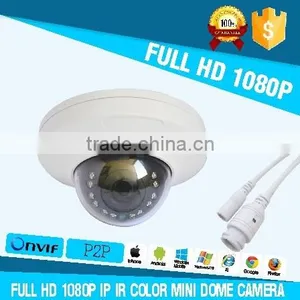 2MP IP Camera H.264 Sony Imx 322 Cmos Cctv Camera HD IP Color IR Mini Outdoor Dome Camera thumbnail-1