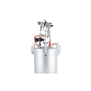 Stone Paint Pressure Tank 15L, Stainless Steel Sprayer Pot, Spray Gun Kit thumbnail-1
