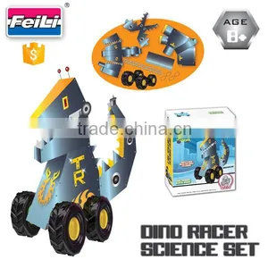 Promotional Craft Toys Dinosaur Racer Science Creative Toys for School thumbnail-1