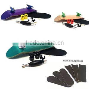 Supply Cheap Complete Set Multi Color Canada Maple Wood Fingerboard Wholesale Fingerboard Wheels thumbnail-1