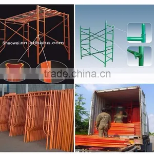 Metal Ladder Scaffolding For Concrete Slab and Masonry Construction thumbnail-6