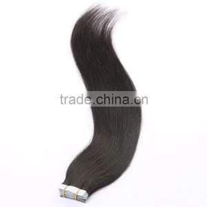 Wholesale Natural Black Color Tape Hair Extensions Products Supplier's Choice thumbnail-1