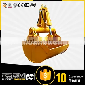 Promotion Price HARDOX500 NM400 Excavator Clamshell Buckets for 1-80t Excavator Quality Choice thumbnail-1