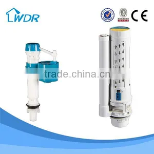 Quality Washdown Manual PVC Quiet Luxury Flush Valve Toilet Push Button thumbnail-3