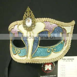 Carnival Mask in Face Shield With Jewel, PVC Mask thumbnail-2