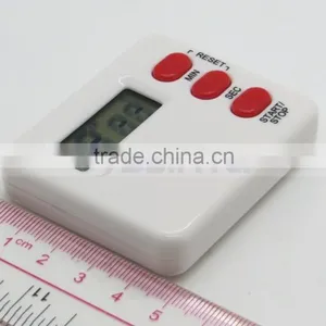 AG13 Battery Power Strong Magnet Stainless Steel Holder Family Count Up Countdown Digital Cooking Timer thumbnail-3