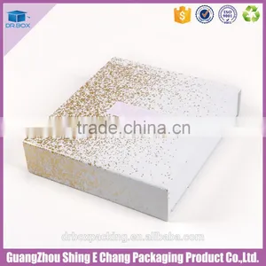 Gold Foil Hot Stamping and Embossing Printed Cosmetic Box for Mini Bottle thumbnail-4