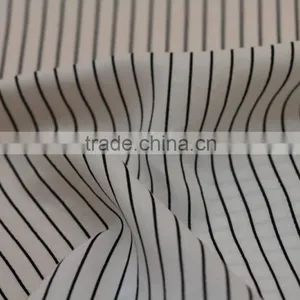 2017 Spring Top Selling Women Blouse Soft 100%Rayon 60S*60S Voile Plain Stripe Print Fabric thumbnail-6