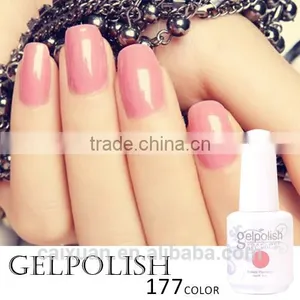 177 Fashion Colors Nail Art Colored 15ml/1KG Soak off uv Gels thumbnail-4
